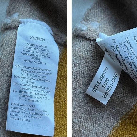 Madewell Kent Stripe Cardigan Sweater Size XS - Picture 9 of 11